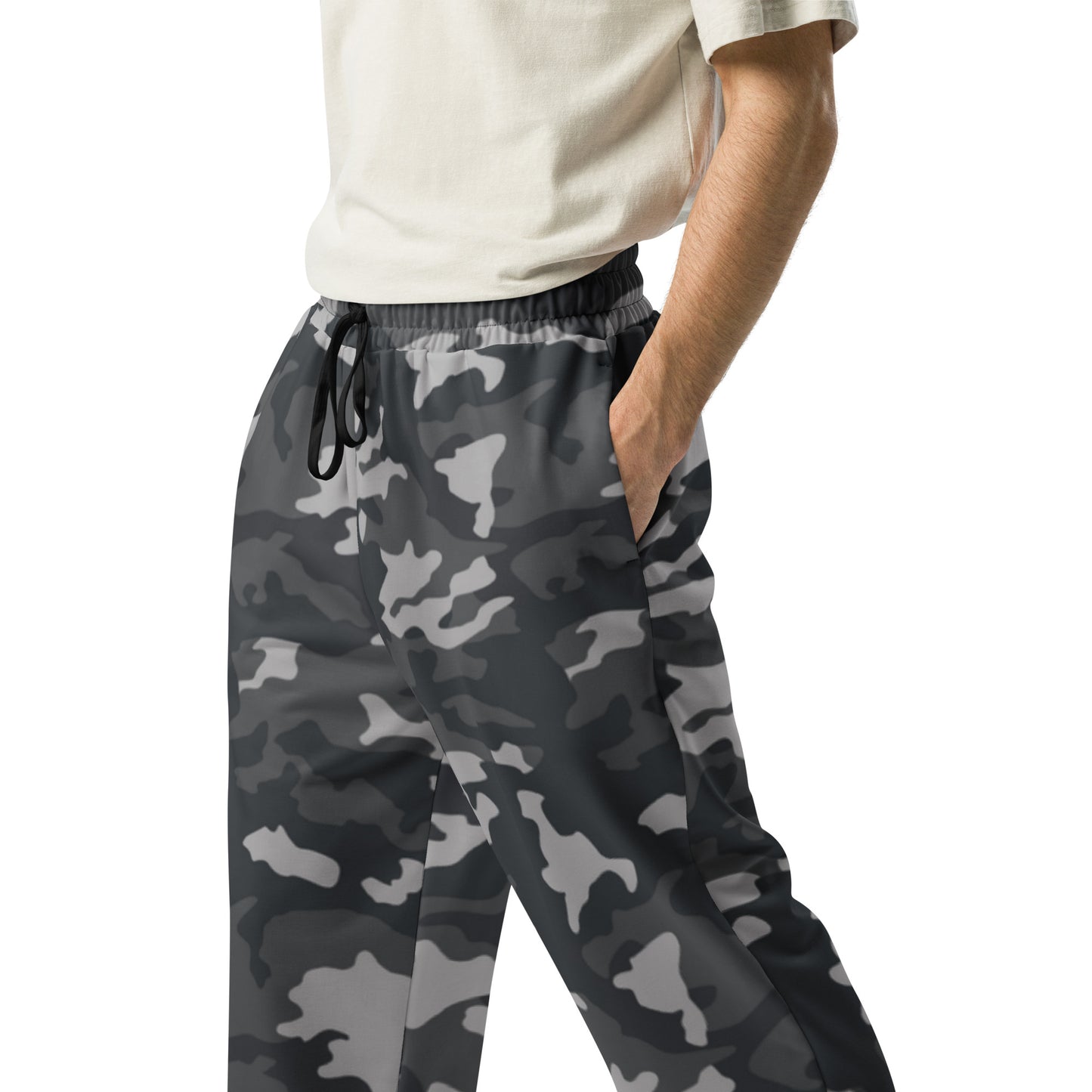 Herren-Jogginghose mit weitem Bein – Urban Camo