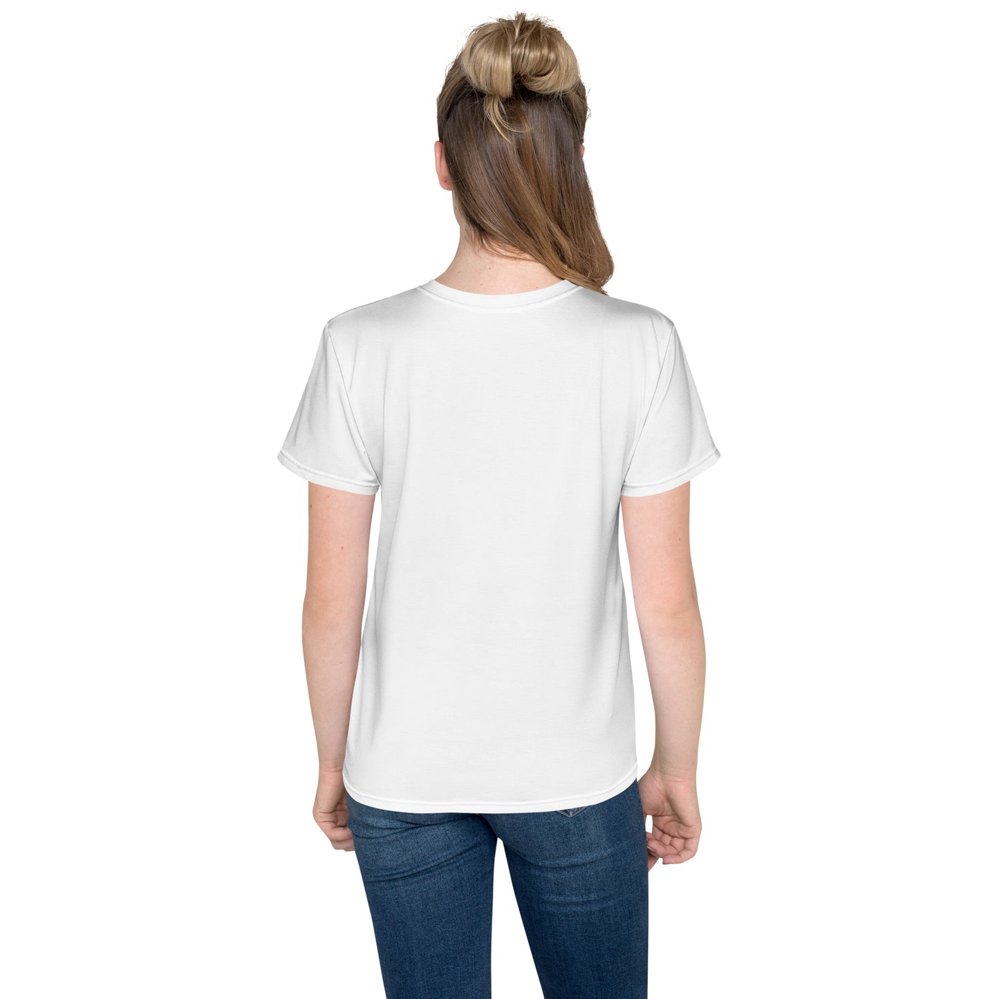 Youth crew neck t-shirt - Bright White