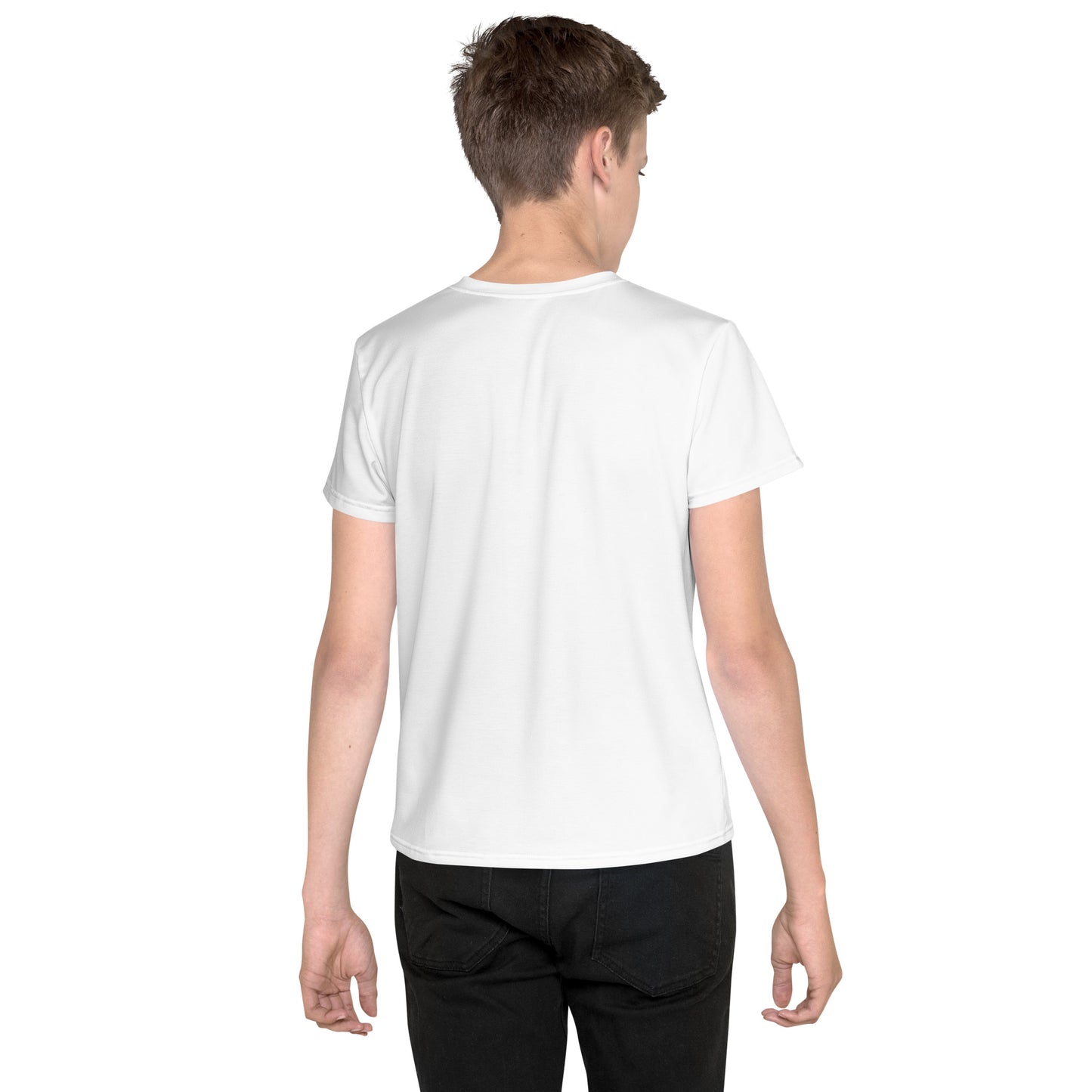 Youth crew neck t-shirt - Bright White