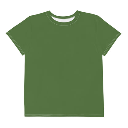 Youth crew neck t-shirt - Forest Green