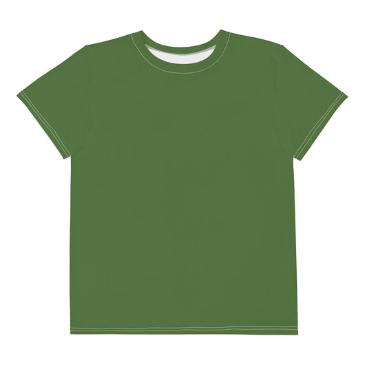 Youth crew neck t-shirt - Forest Green