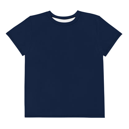 Youth crew neck t-shirt - Navy Blue
