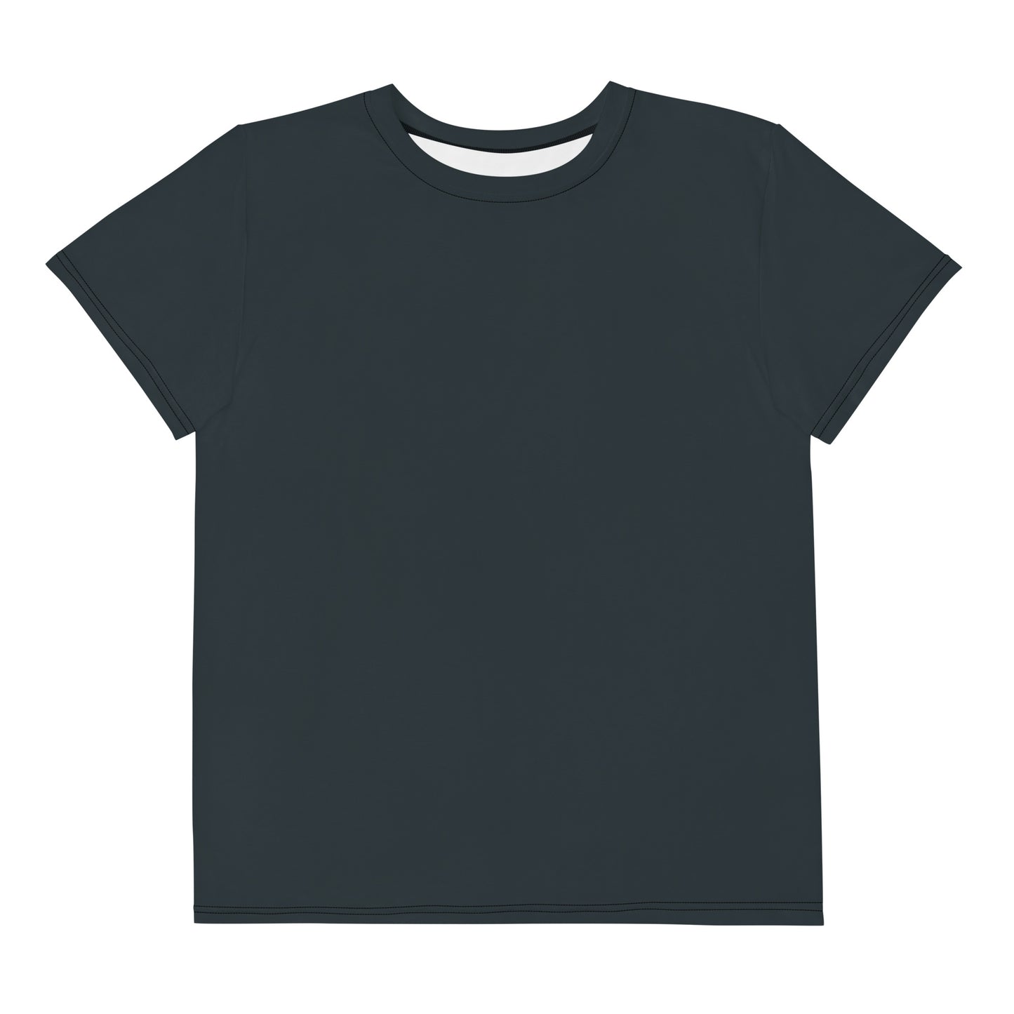 Youth crew neck t-shirt - Gunmetal Grey