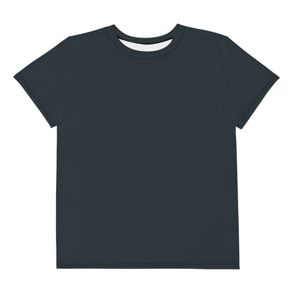 Youth crew neck t-shirt - Gunmetal Grey