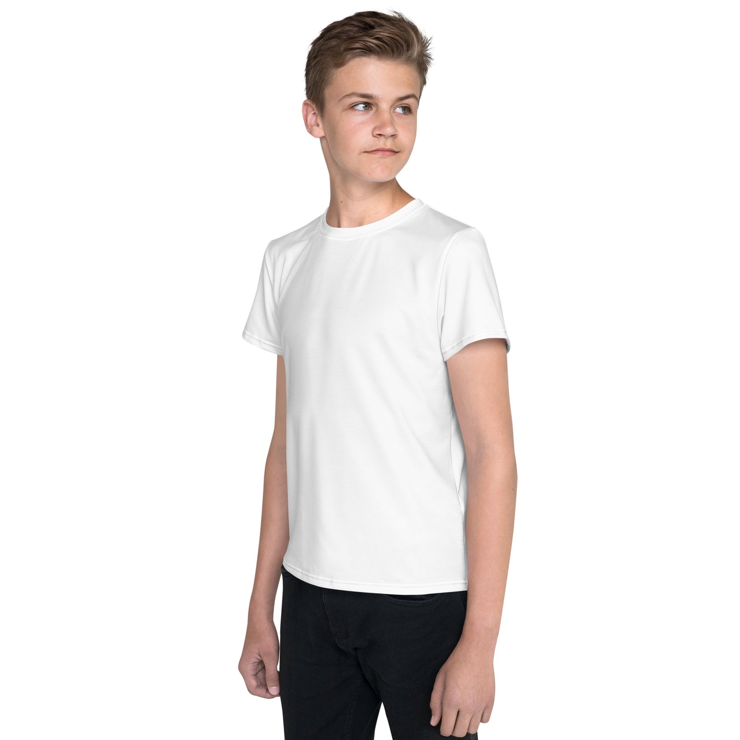Youth crew neck t-shirt - Bright White