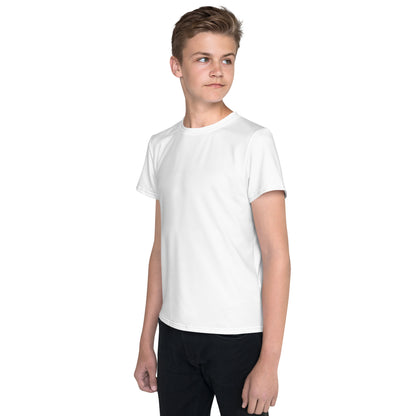 Youth crew neck t-shirt - Bright White