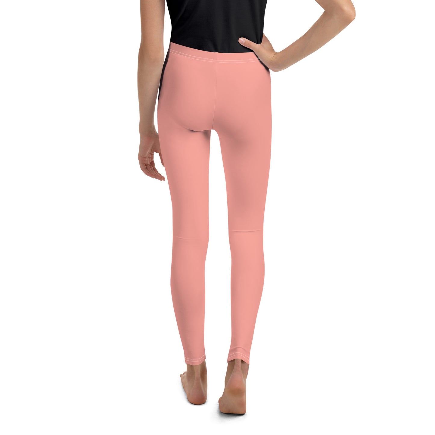 Youth Leggings - Rose Bud