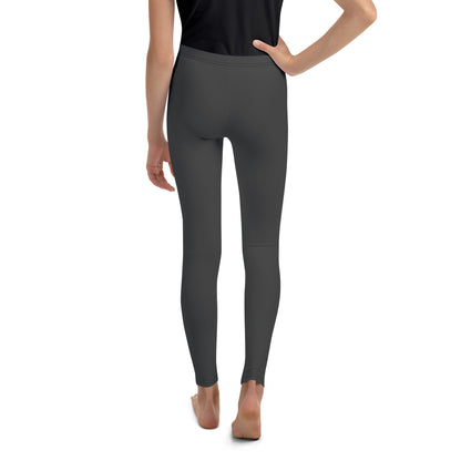 Youth Leggings - Charcoal