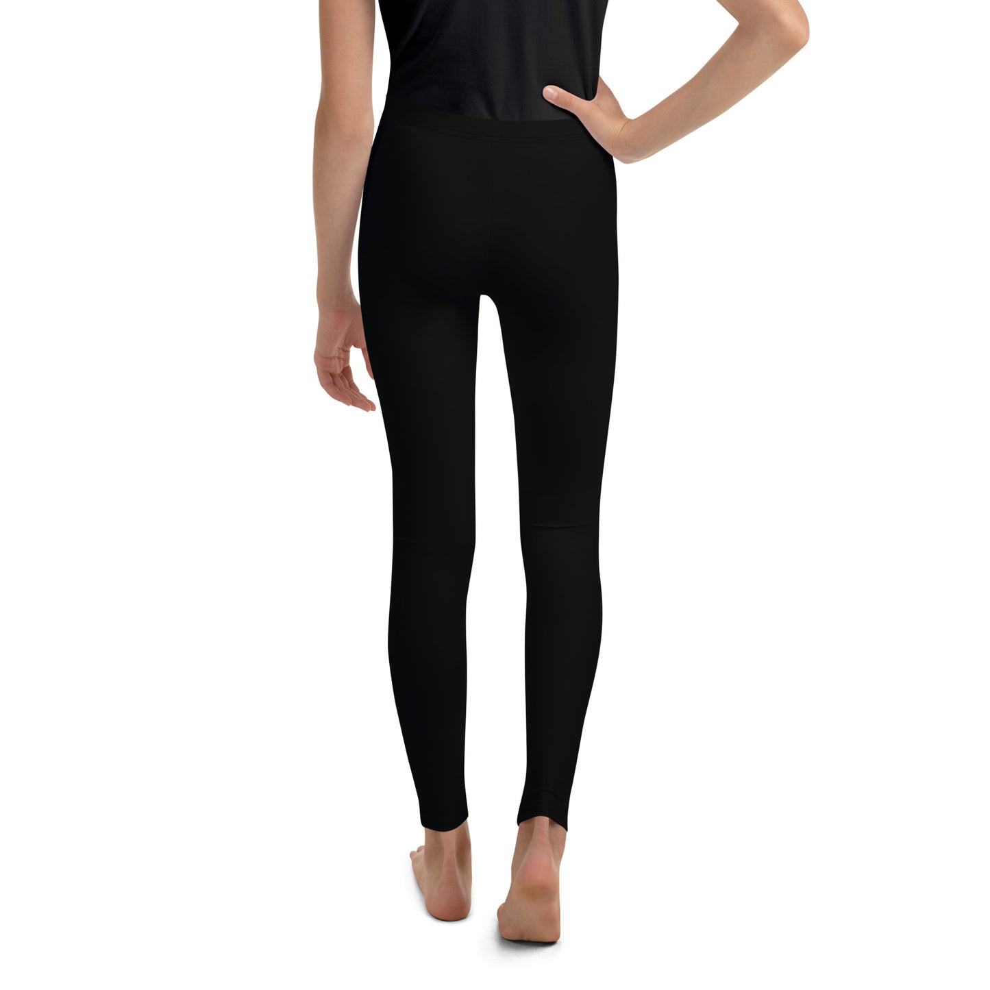 Youth Leggings - Midnight Black