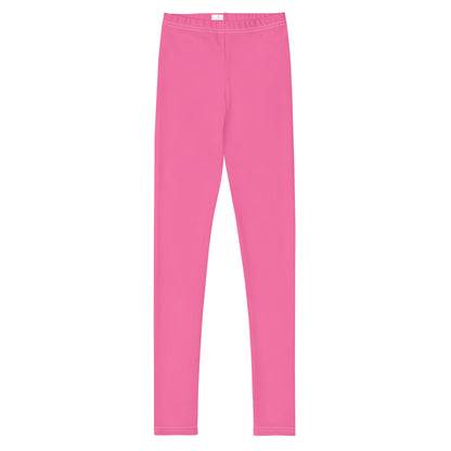 Youth Leggings - Brilliant Rose