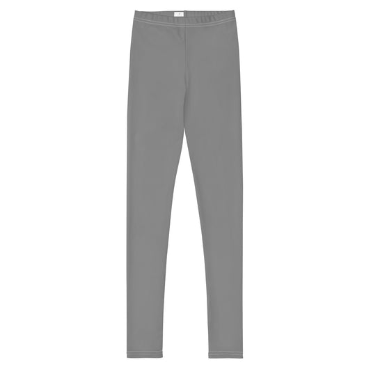 Youth Leggings - Heather Gray