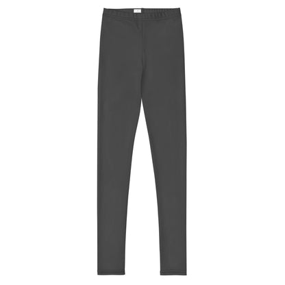 Youth Leggings - Charcoal