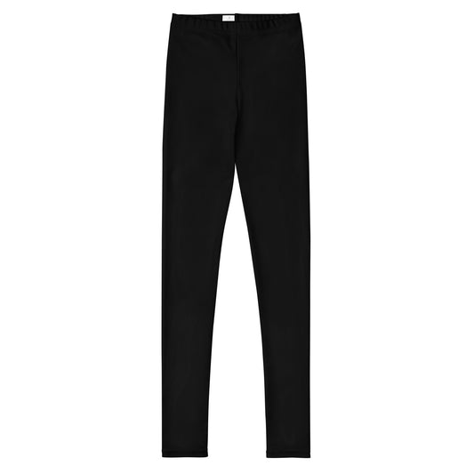 Youth Leggings - Midnight Black