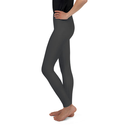 Youth Leggings - Charcoal