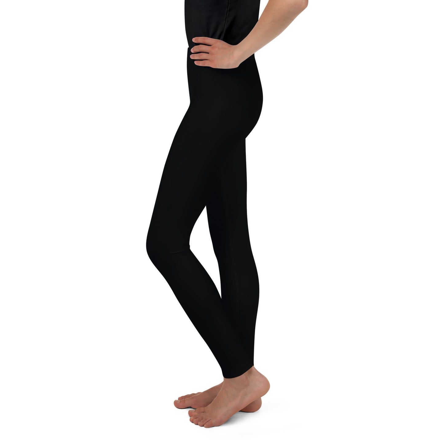 Youth Leggings - Midnight Black