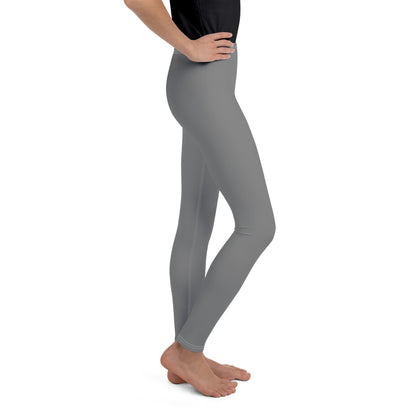 Youth Leggings - Heather Gray