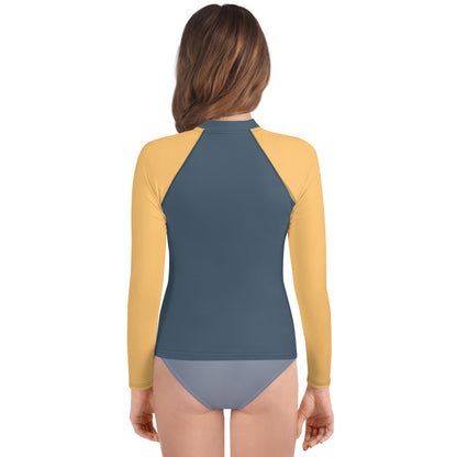 Youth Rash Guard - Sunset Splash