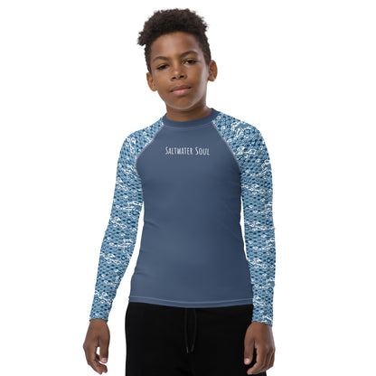 Youth Rash Guard - Saltwater Soul