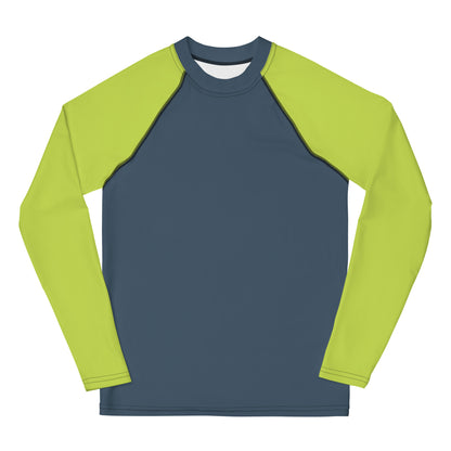 Youth Rash Guard - Lime