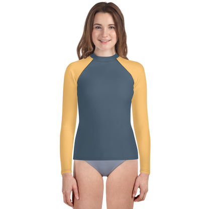 Youth Rash Guard - Sunset Splash
