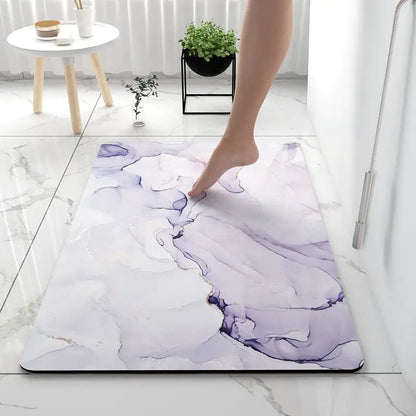 Marbleluxe Non-slip Quick-Dry Rubber Bath Mat