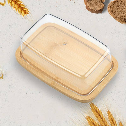 EcoFresh Bamboo Butter Dish