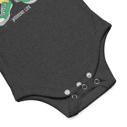 "Attitude" Short Sleeve Baby One Piece