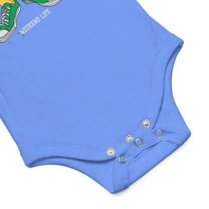 "Attitude" Short Sleeve Baby One Piece