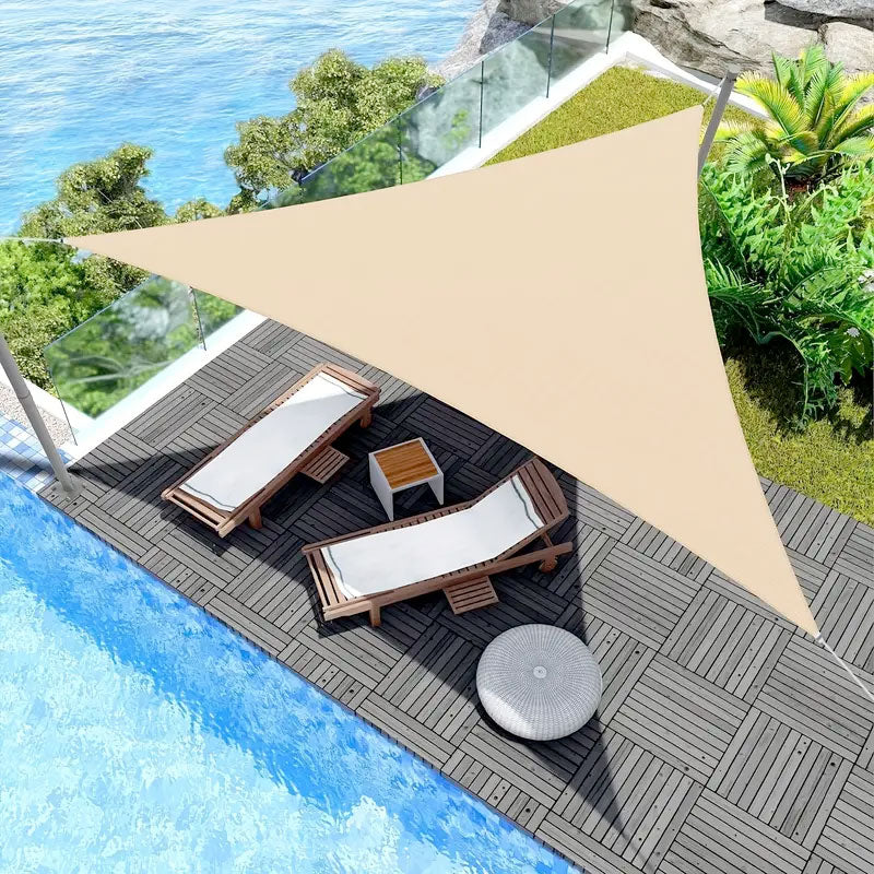 Triangular Weatherproof UVGuard Shade Sail