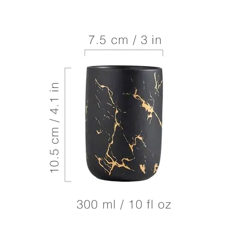Nordic Elegance Ceramic Bathroom Set