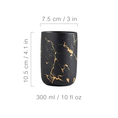 Nordic Elegance Ceramic Bathroom Set