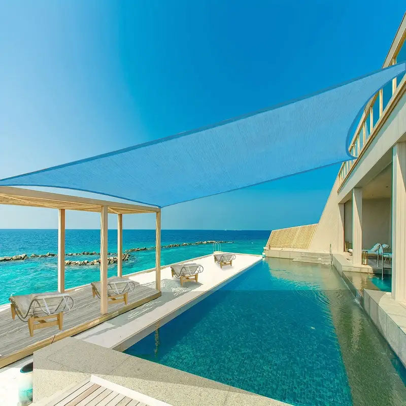Rectangular Weatherproof UVGuard Shade Sail