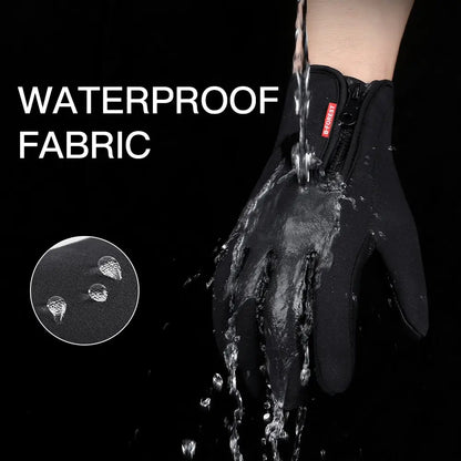 Unisex Touchscreen Waterproof Full Finger Thermal Gloves