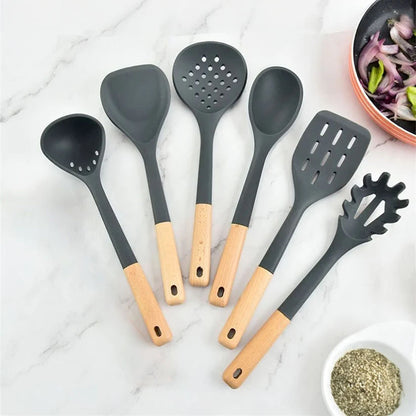CulinaryPro Silicone Utensil Set
