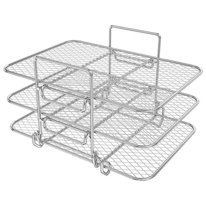 VersaRack Rectangular Air Fryer Racks, Set of 3