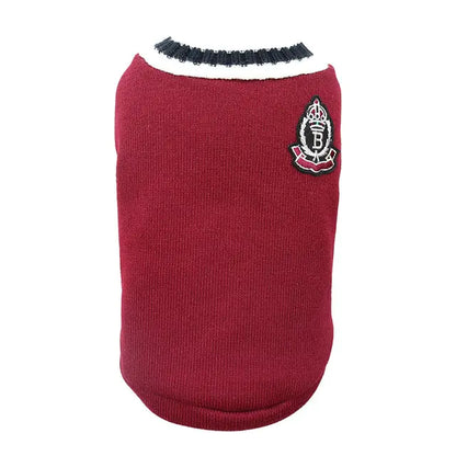 FurryFrat College Style Dog Coat