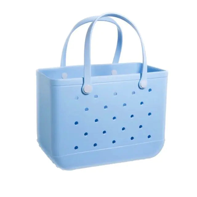 SunSplash Easy-Clean Rubber Beach Bag