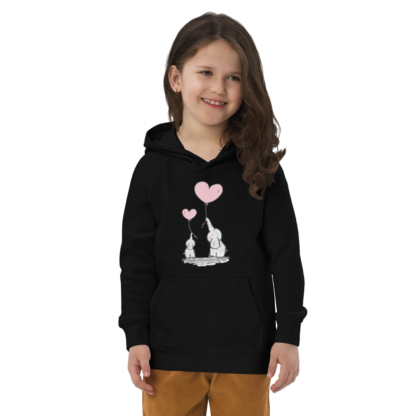 PlayReady Kids Hoodie - Elephants with Balloons