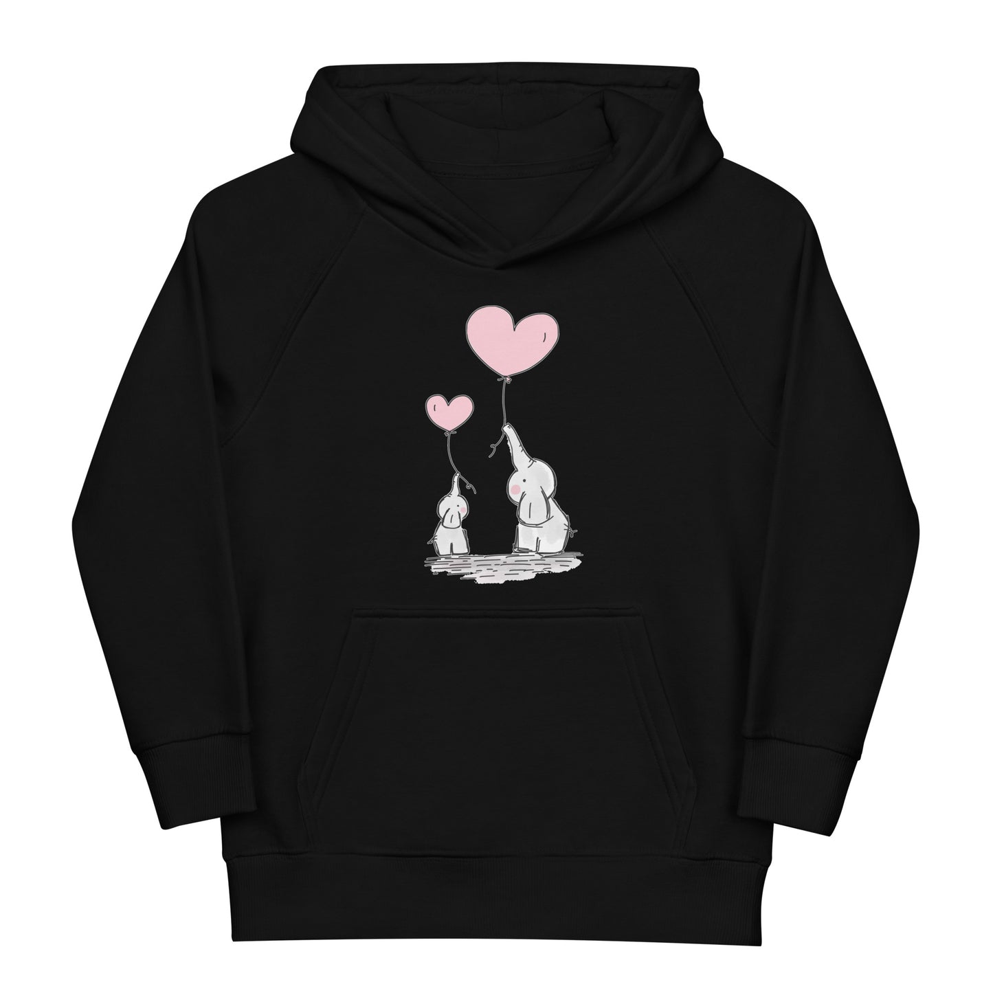 PlayReady Kids Hoodie - Elephants with Balloons