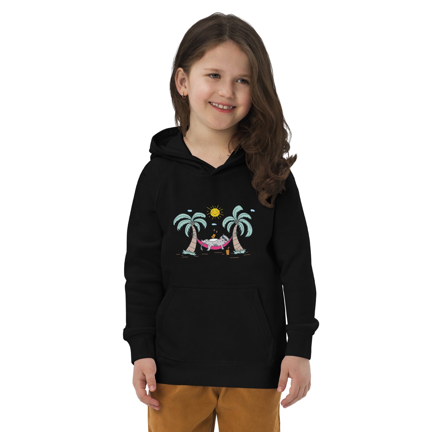 PlayReady Kids Hoodie - Lazy Cat