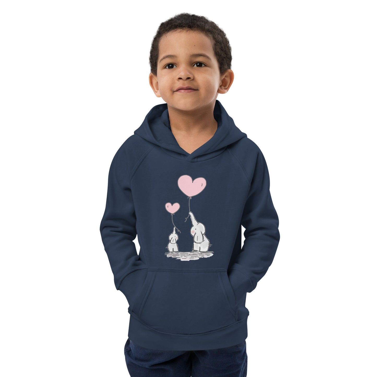 PlayReady Kids Hoodie - Elephants with Balloons