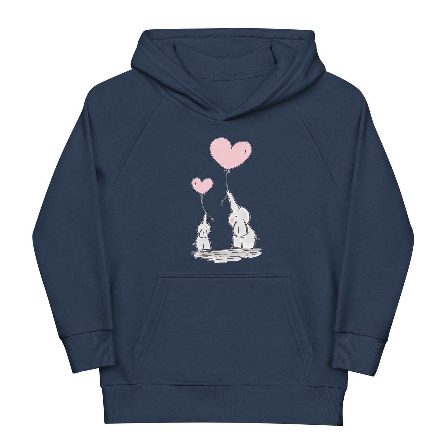 PlayReady Kids Hoodie - Elephants with Balloons