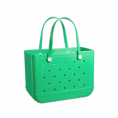 SunSplash Easy-Clean Rubber Beach Bag