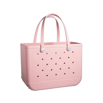 SunSplash Easy-Clean Rubber Beach Bag
