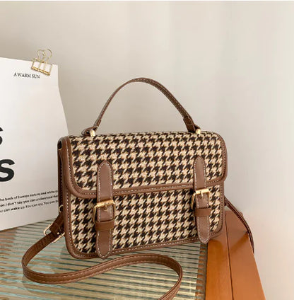 Classic Plaid Handbag