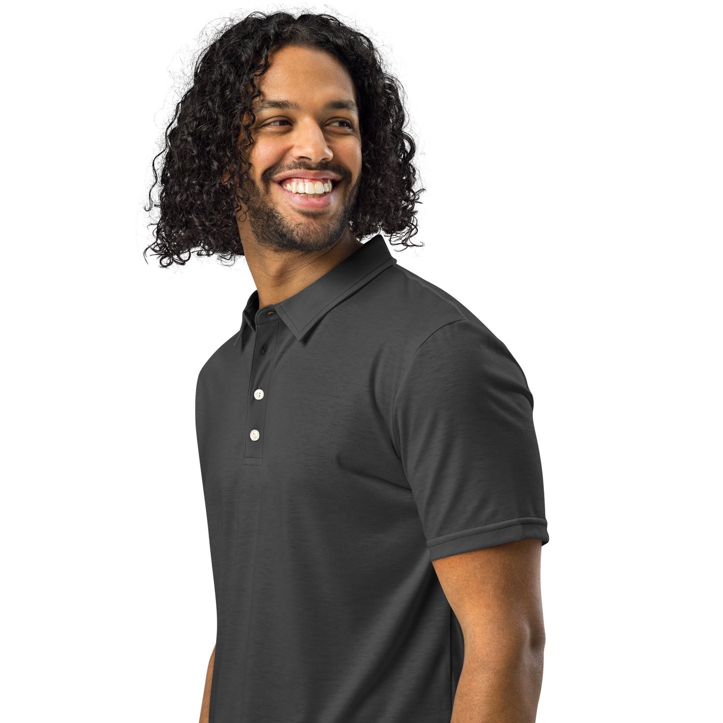 Contour Polo Slim Fit - Anthrazit