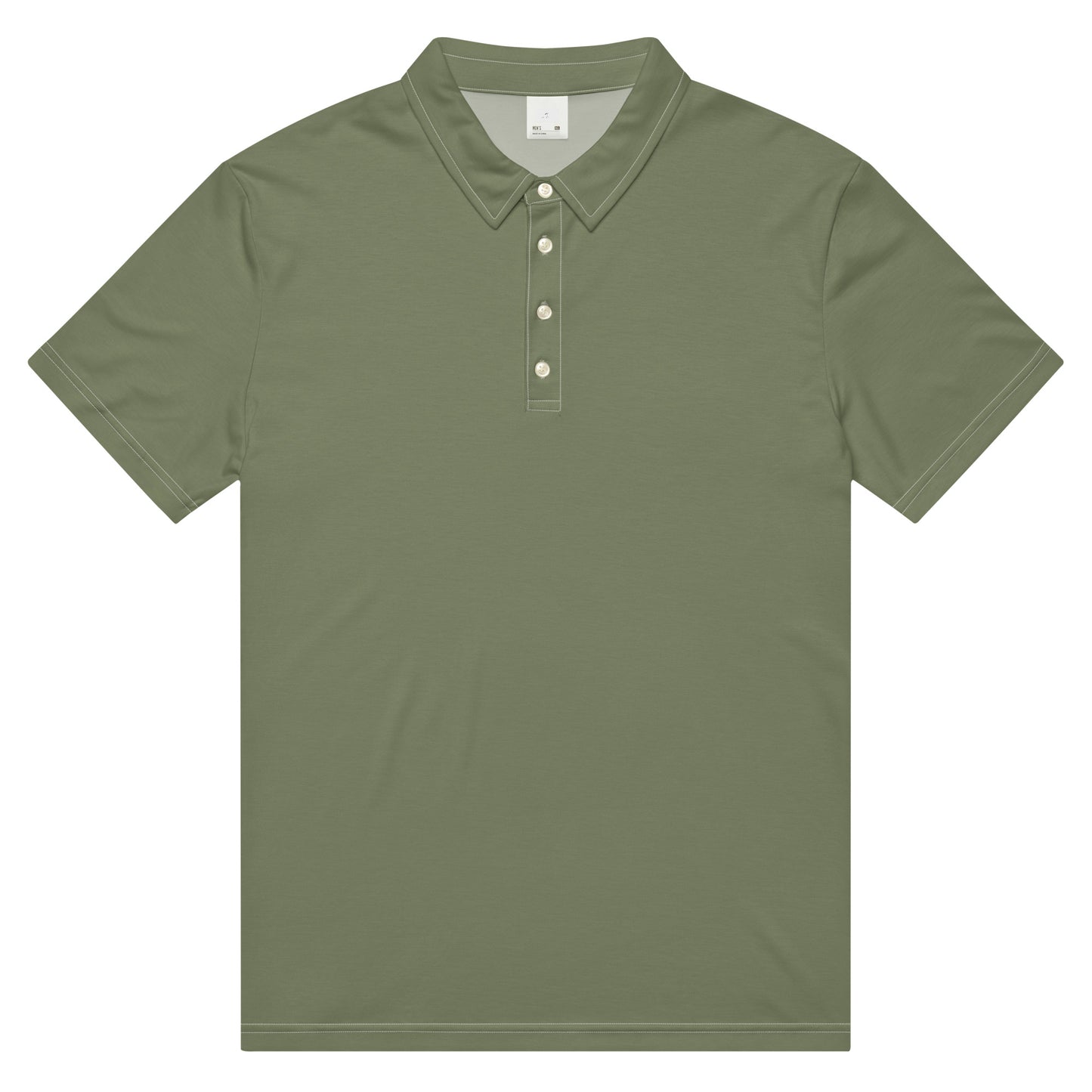 Contour Polo Slim Fit - Olivgrün