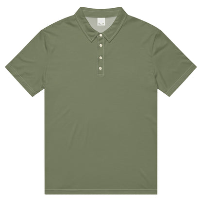 Contour Polo Slim Fit - Olivgrün