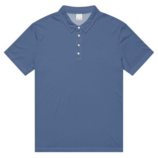 Contour Polo Slim Fit - Kaschmirblau