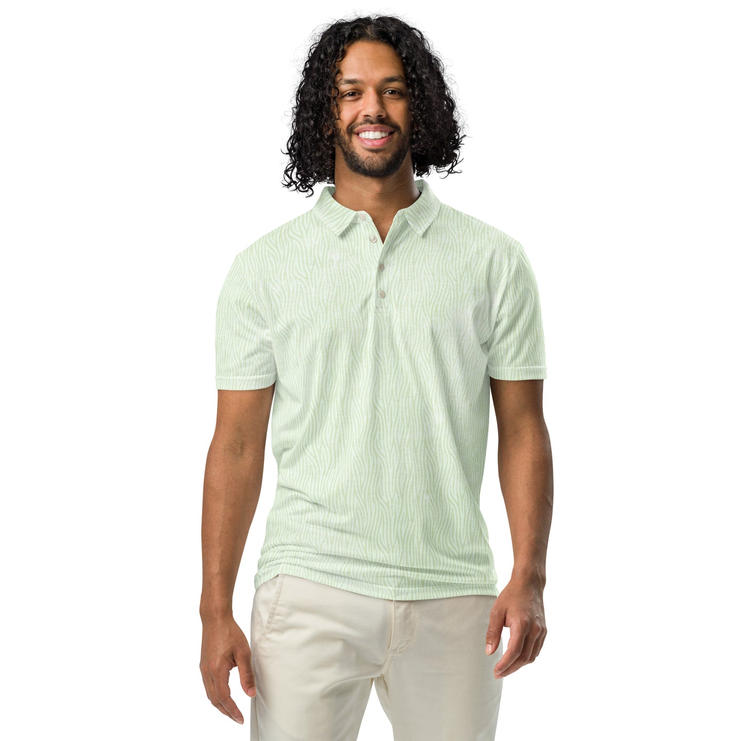 Contour Polo Slim Fit - Seegras